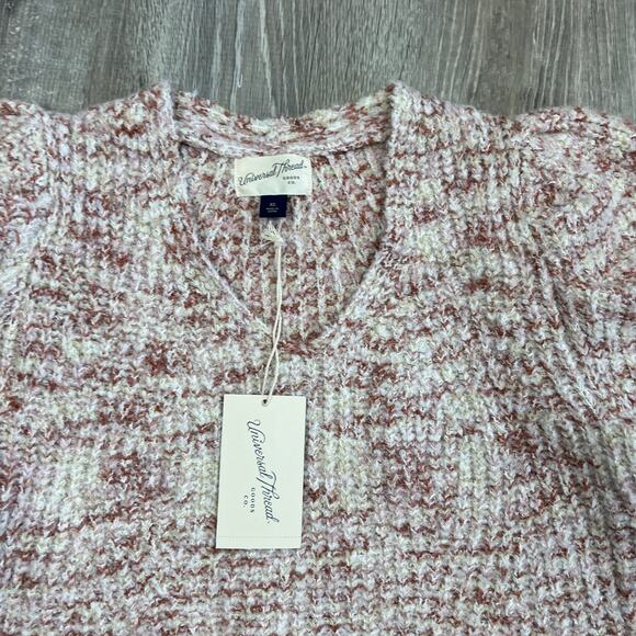Universal Thread Women's Blush Pink Long Sleeve Pullover Sweater - Size XS - NWT - Picture 3 of 6